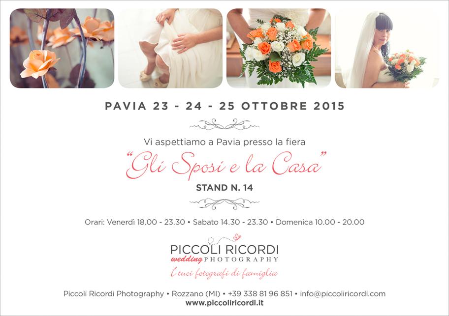 Fiera Sposi Pavia | Gli Sposi e La Casa 2015 | Fotografo Matrimonio Pavia